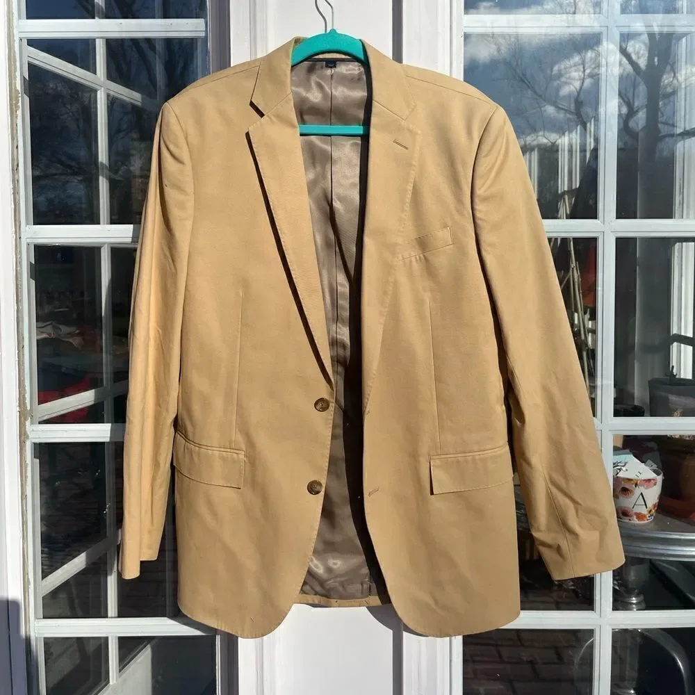 J Crew Crosby Suit Jacket in Italian Chino NWT